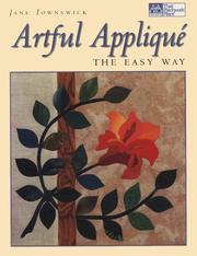 Cover of: Artful Applique by Jane Townswick