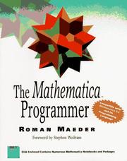Cover of: The Mathematica programmer