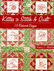 Kitties to Stitch & Quilt by Nancy J. Martin