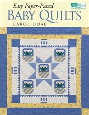 Cover of: Easy Paper-Pieced Baby Quilts