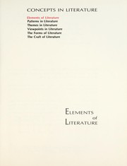 Cover of: Elements of literature | Albert R. Kitzhaber