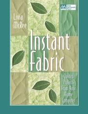 Cover of: Instant Fabric by Livia McRee