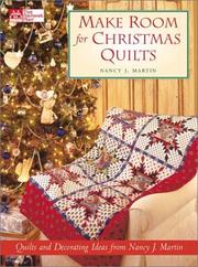 Cover of: Make Room for Christmas Quilts: Holiday Decorating Ideas from Nancy J. Martin