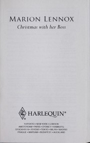 Cover of: Christmas with Her Boss