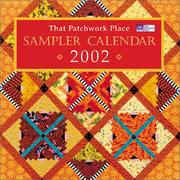 Cover of: That Patchwork Place Sampler Calendar 2002