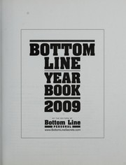 Cover of: Bottom Line year book, 2009 by Bottom Line Personal
