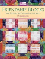 Cover of: Friendship Blocks: New Settings for Sentimental Favorites