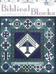 Cover of: Biblical Blocks by Rosemary Makhan