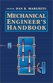 Cover of: Mechanical Engineer's Handbook (Academic Press Series in Engineering)