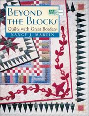 Cover of: Beyond the Blocks by Nancy J. Martin