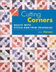 Cover of: Cutting Corners | Joan Hanson