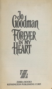 Cover of: Forever in my heart by Jo Goodman