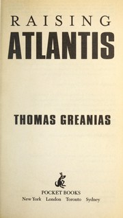 Cover of: Raising Atlantis | Thomas Greanias