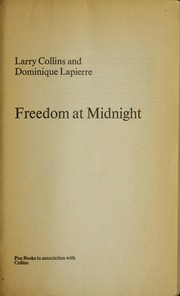 Cover of: Freedom at midnight by Larry Collins
