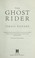 Cover of: The ghost rider