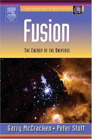 Cover of: Fusion: the energy of the universe