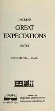 Cover of: Dickens, Great expectations | Coles Editorial Board
