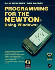 Cover of: Programming for the Newton using Windows by Julie McKeehan