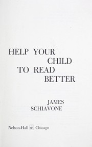 Cover of: Help your child to read better
