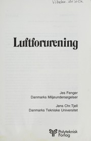 Cover of: Luftforurening