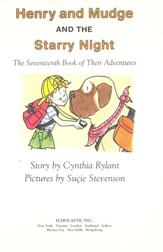 Henry and Mudge and the starry night by Cynthia Rylant