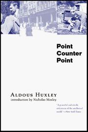 Cover of: Point counter point by Aldous Huxley