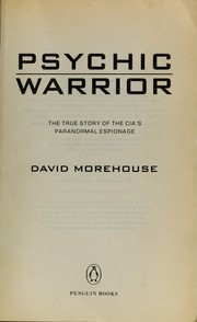 Cover of: Psychic warrior | David Morehouse