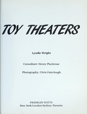 Cover of: Toy Theaters (Fresh Start) | Lyndie Wright
