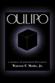 Cover of: Oulipo by translated and ecited by Warren F. Motte, Jr.