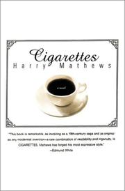 Cover of: Cigarettes by Harry Mathews