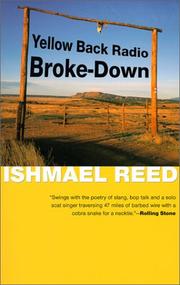 Cover of: Yellow back radio broke-down by Ishmael Reed