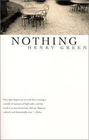 Cover of: Nothing by Henry Green