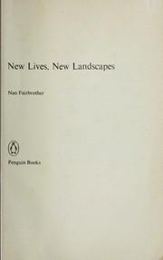 Cover of: New lives, new landscapes
