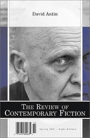 Cover of: The Review of Contemporary Fiction (Vol. XXI, no. 1)
