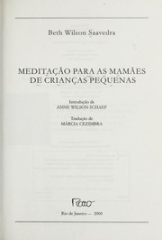 Cover of: Meditação Para as Mamães de Crianças Pequenas by 