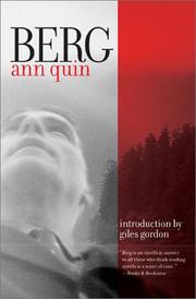 Cover of: Berg (British Literature)