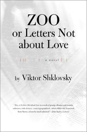 Cover of: Zoo, or, Letters not about love