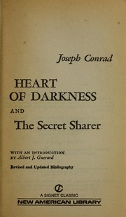 Cover of: Heart of darkness by Joseph Conrad