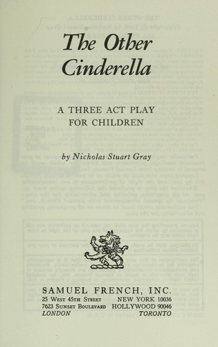 The other Cinderella by Nicholas Stuart Gray