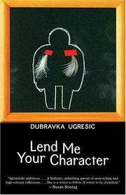 Cover of: Lend me your character