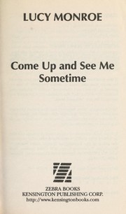 Cover of: Come up and see me sometime