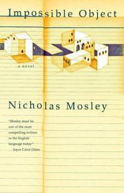 Cover of: Impossible Object by Nicholas Mosley