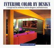Interior color by design by Sandra L. Ragan