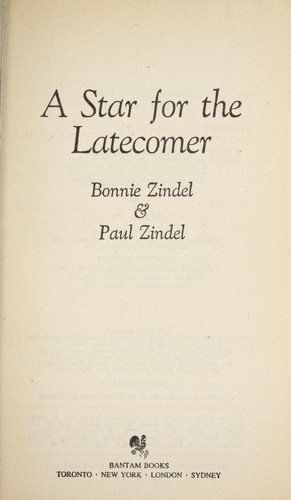 A star for the latecomer by Bonnie Zindel