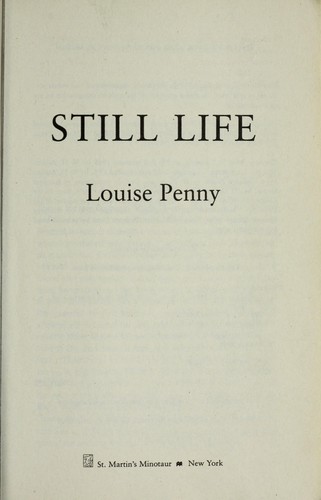 Still life by Louise Penny