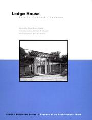 Cover of: Single Building: Ledge House: The Process of an Architectural Work