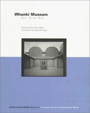 Cover of: Single Building: Whanki Museum: The Process of an Architectural Work