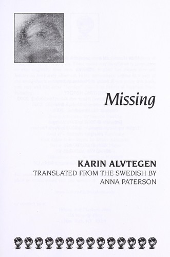 Missing by Karin Alvtegen