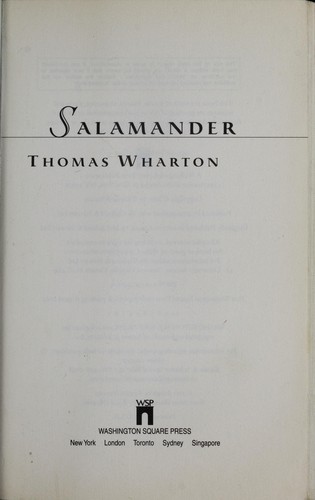 Salamander by Thomas Wharton