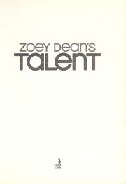 Talent (Talent #1) by Zoey Dean